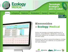 Tablet Screenshot of ecologymedical.com.ve